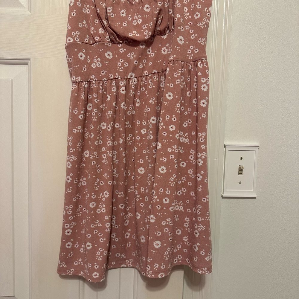 Aeropostale Floral Mauve Kids Dress
